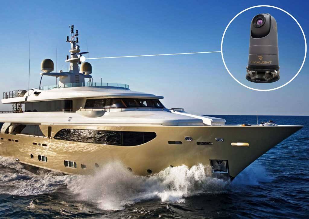 night vision camera for yacht